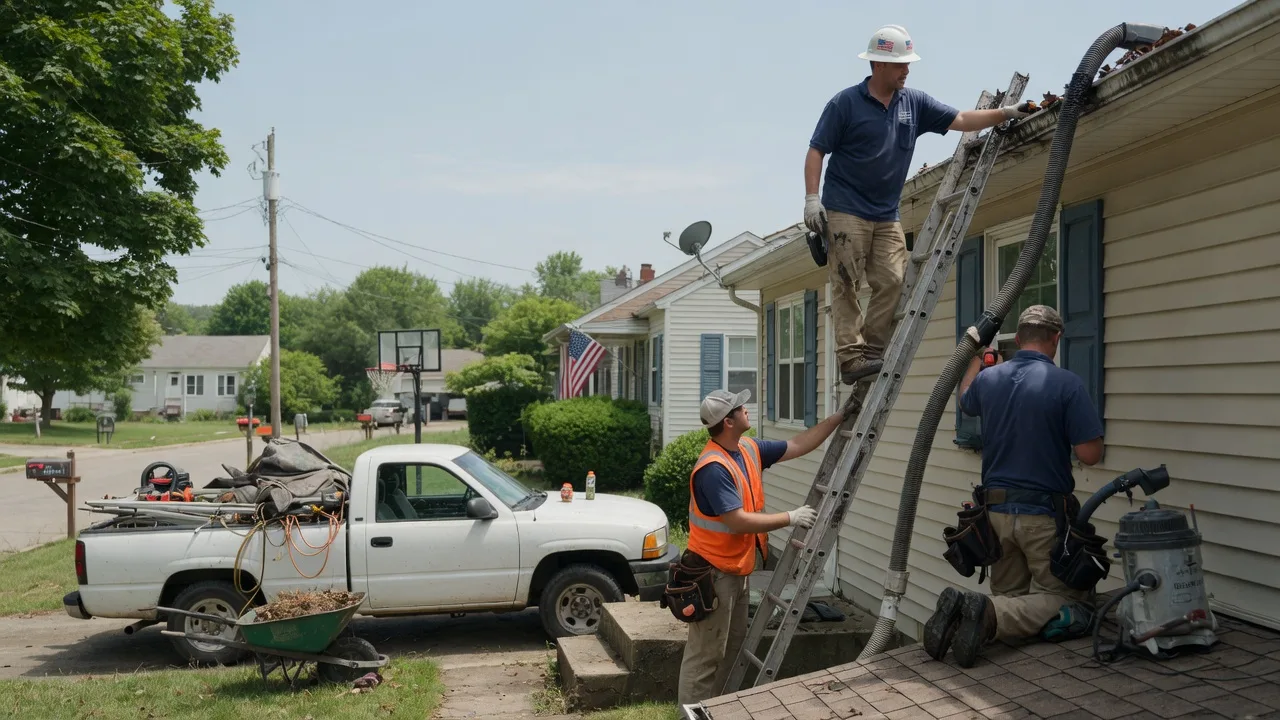 Gutter Installation in Rhome, TX near me
